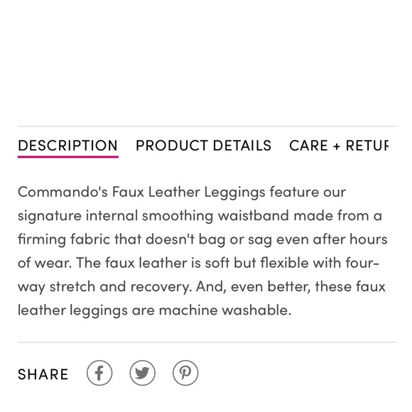 Commando faux fur leggings - Picture 8 of 8